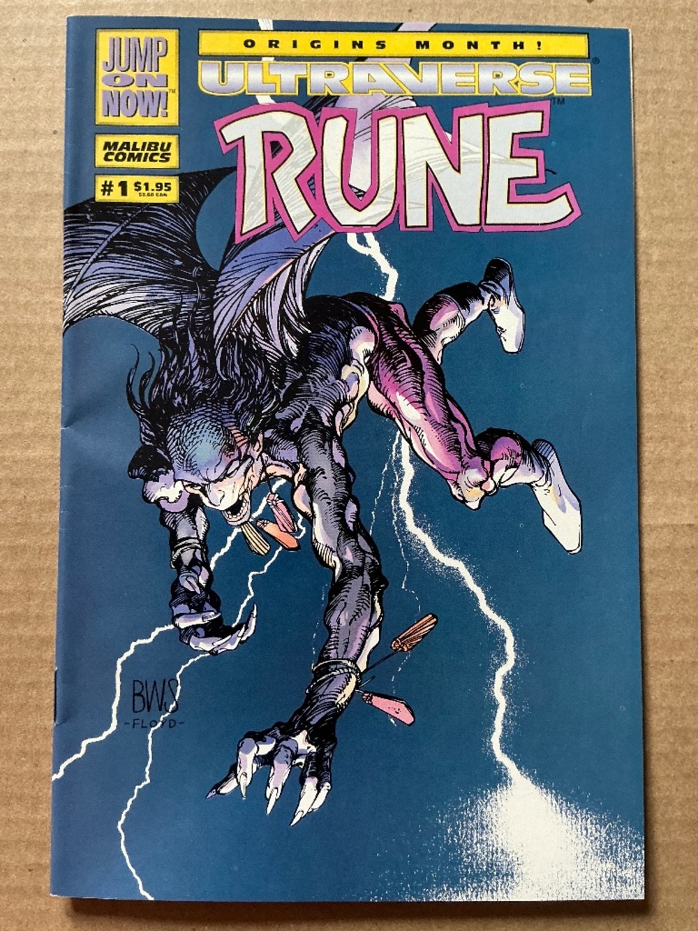 Malibu Comics Ultraverse Rune #1 January 1994